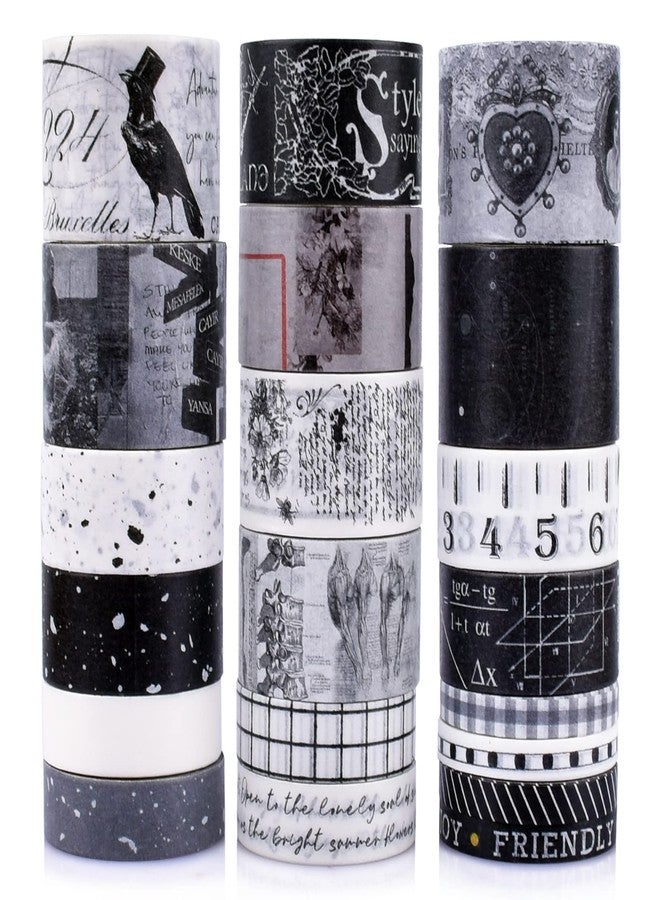 DAPUTOU 20 Rolls Vintage Washi Tape Set - Image 1