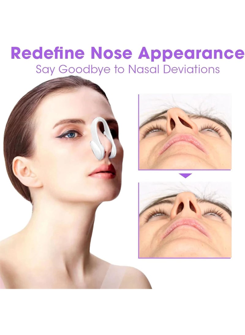 XUN Nose Sculpting Device, Nose Shaper Lifter Clip Corrector, Nose Bridge Straightener Corrector, Nose Sculpting Tool Slimmer for Wide Noses - Image 2