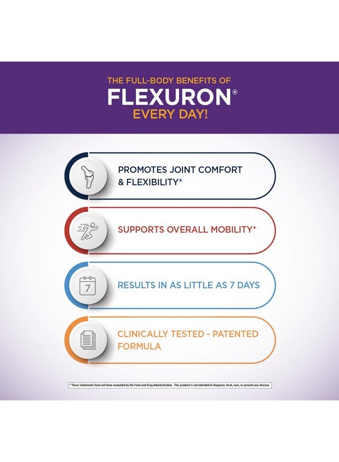 Purity Products Flexuron Gummies Joint Formula 3X Better Than Glucosamine and Chondroitin - Starts Working in just 7 Days - Krill Oil, Low Molecular Weight Hyaluronic Acid, Astaxanthin - 30 Ct (1) - Image 3