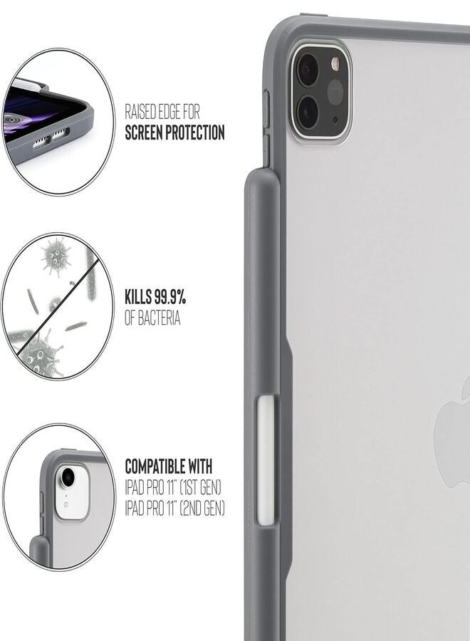 Pipetto 5-In-1 Protective Case Cover For Apple iPad Pro 11-Inch (2021/2020/2018) Grey - Image 2