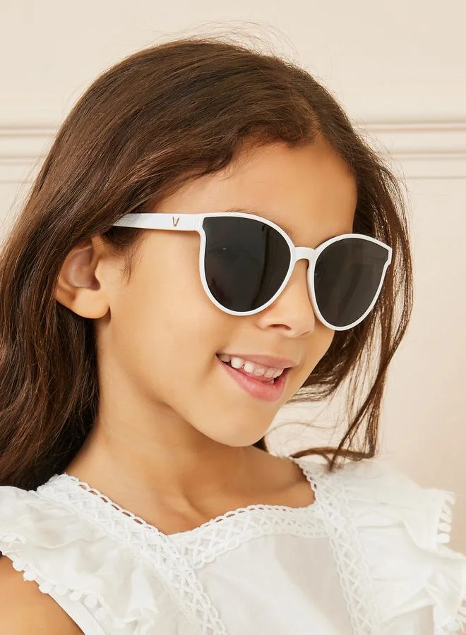 Styli Full Rim Cat Eye Frame Sunglass