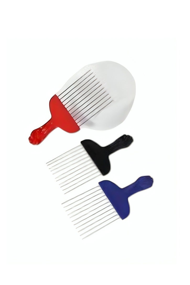 Metal Hair Comb for Styling and Detangling, Multi Color Single Piece, Practical Design with Durable Teeth Suitable for Daily Use and All Hair Types - Image 4