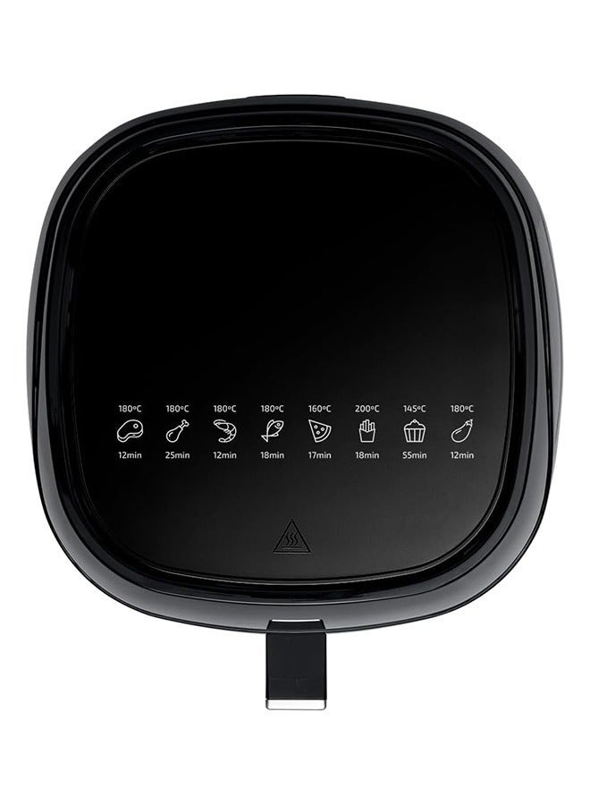 Ufesa قلاية هوائية خالية من الزيت إليكترا، 5 لتر، تحكم لمسي رقمي، 8 برامج، 1500 واط، تطبيق مع صندوق وصفات، درجة حرارة ووقت قابلين للتعديل، صينية ومقلاة غير لاصقة - Image 5