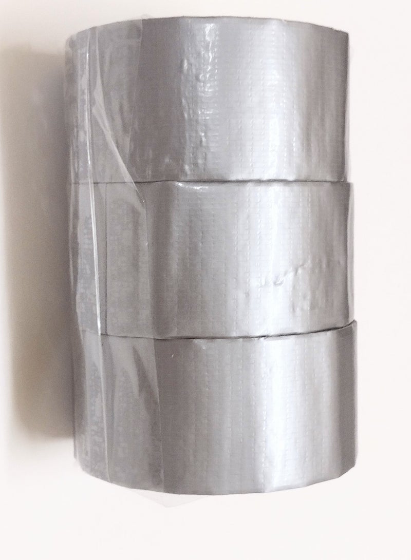 Generic 3 Rolls of 1.75" Grey Tape 10 Yards for Packaging, Strong and Heavy Duty for Sealing Boxes,  - Image 3