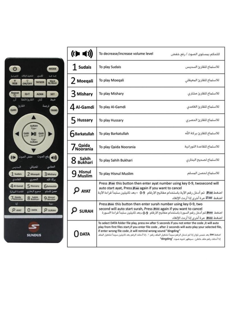 Holy Quran speaker with inscriptions - Image 4