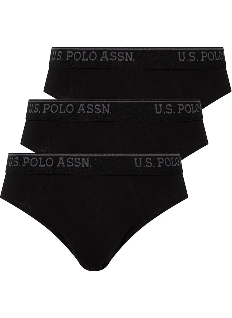 U.S. Polo Assn. Base. Polo Assn. - Men's Black 3-Piece Slip 90003