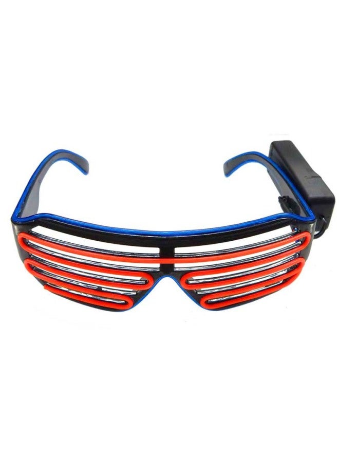 Wireless Luminous Glasses Bar Disco Glasses Atmosphere Halloween Props Two-color Blinds Stall Manufacturers Cross-border-Color:Customer Specified Two-color-Specifications:Wired Blinds