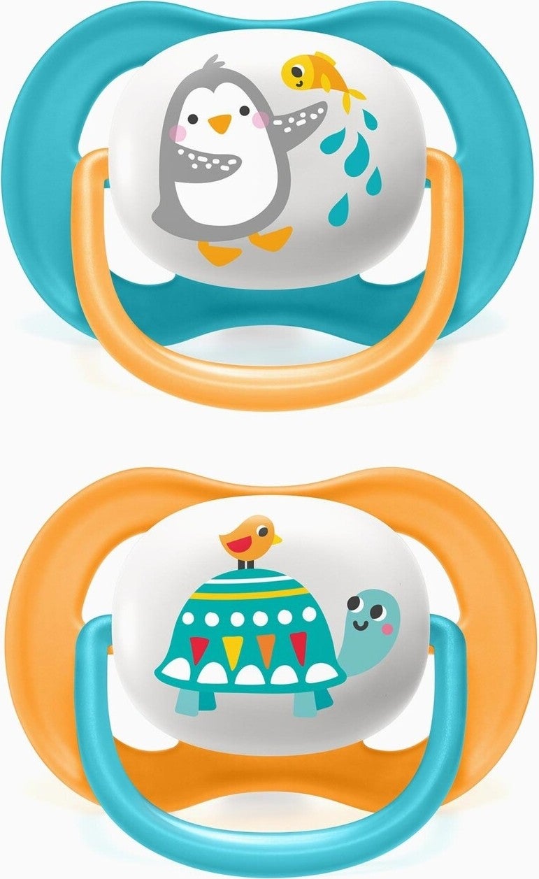 Ultra Air Animals Pacifier 6-18 Months - Unisex