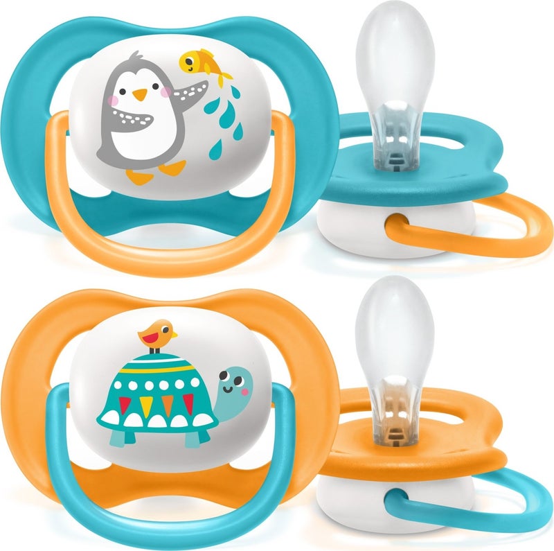 Ultra Air Animals Pacifier 6-18 Months - Unisex