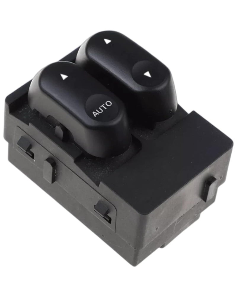 مفتاح نافذة الطاقة جانب السائق متوافق مع 2002-2007 فورد F250 F350 F450 F550 سوبر ديوتي مفتاح التحكم الرئيسي الجانبي الأيسر بديل لرقم 2C3Z14529AA 5C3Z14529AAA 2 باب