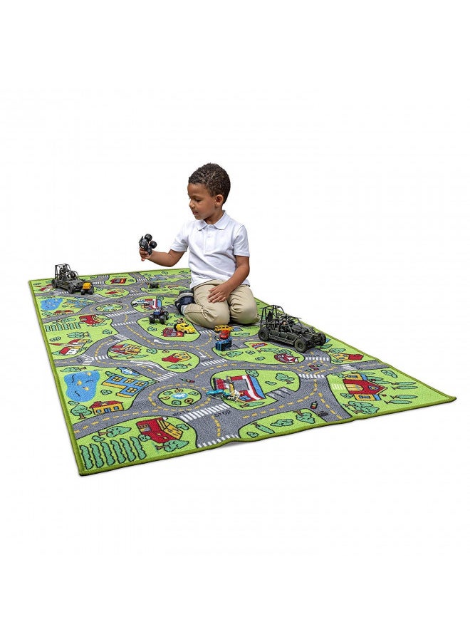 Kids Rug Carpet Playmat City Life Learn Have Fun Safe, Children's Educational, Road Traffic System, Multi Color Activity Centerpiece Play Mat! for Playing with Cars for Bedroom Playroom - pzsku/ZB5A2063429DEAF0D4A3BZ/45/_/1731696473/311d1686-97d1-4a0a-9c18-5dd4a85bebf1