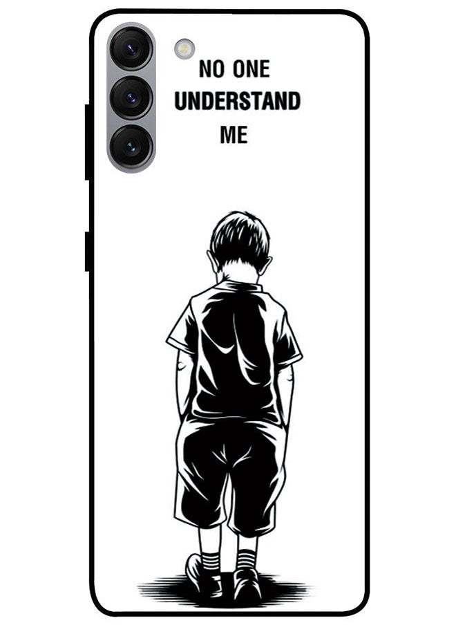 Protective Case Cover For Samsung Galaxy S23 Plus Smart Series Printed Protective Case Cover for Samsung Galaxy S23 Plus No One Understand Me