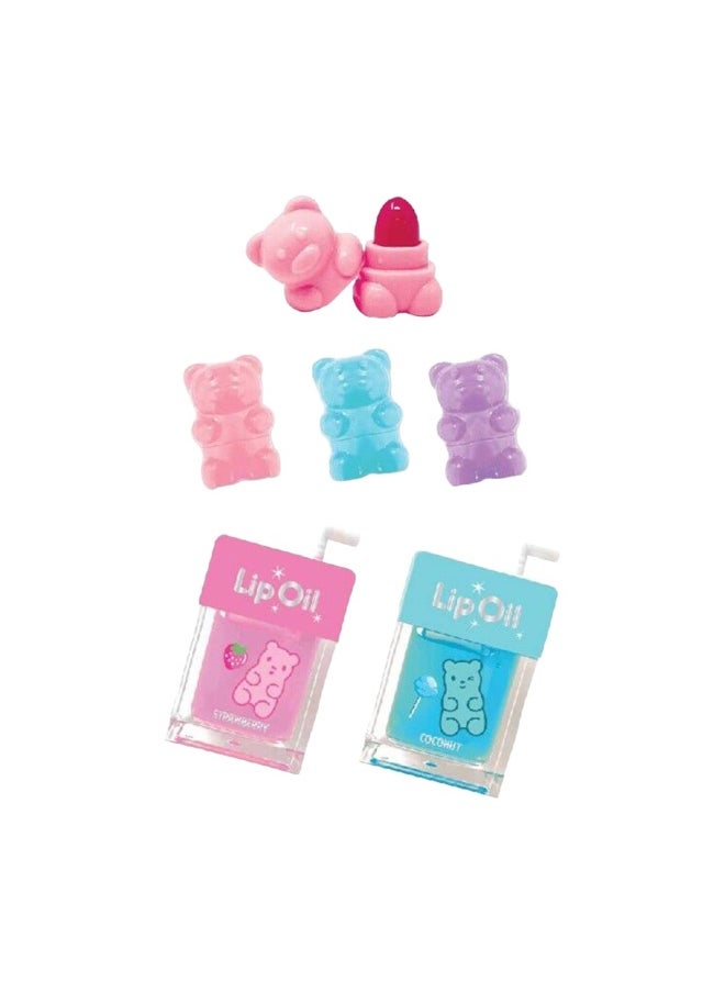 Hot Focus Hot Focus Gummy Bear Juicy Lip Set (5 Pieces)  - Image 2