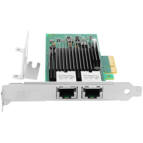 Euqvos PCIe Ethernet Network Card for Intel X550-T2 ELX550AT Chipset PCIe 3.0 X4 10Gb Dual Port RJ45 LAN Card Support Windows Server/Windows/Linux/VMware/ESX - Image 5