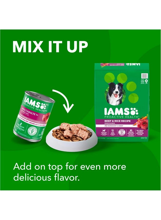 IAMS Proactive Health Adult Dry Dog Food Beef and Rice Recipe, 7 lb. Bag - Image 5