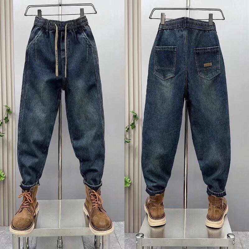 Unisex Casual Daily Denim Jeans - Image 2