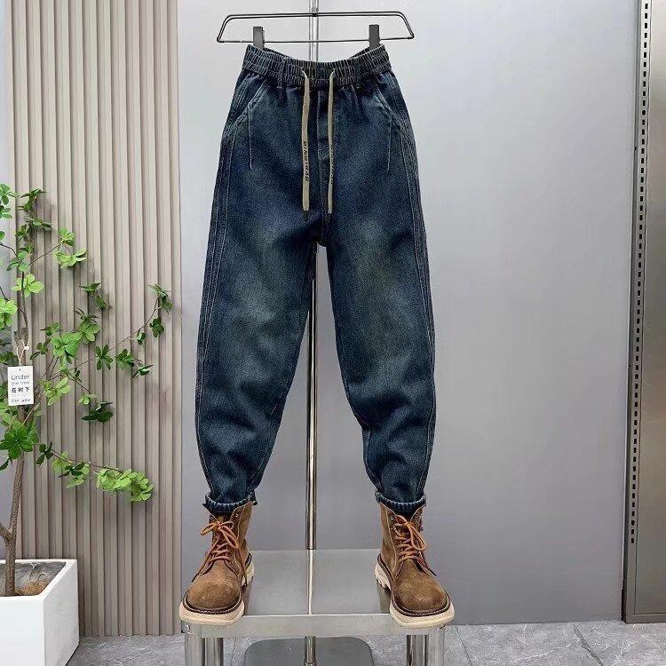 Unisex Casual Daily Denim Jeans - Image 4