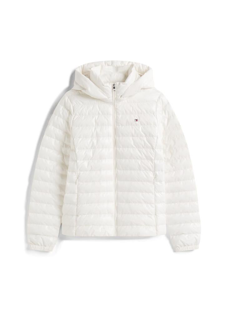 TOMMY HILFIGER Logo Puffer Jacket With Hoodie - Image 5