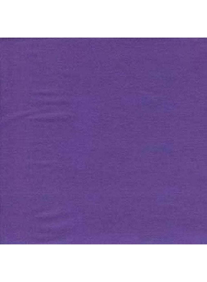 SHEETWORLD.COM SheetWorld Fitted 100% Cotton Percale Pack N Play Sheet Fits Graco 27 x 39, Solid Purple Woven, Made in USA - Image 2