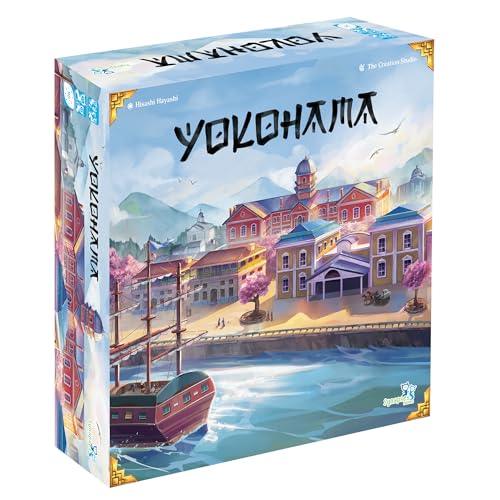 Synapses Games | Yokohama | Strategy Board Game | Worker Placement Set in Japan | 2 to 4 Players | 90 Minutes | Ages 14+ - Image 1
