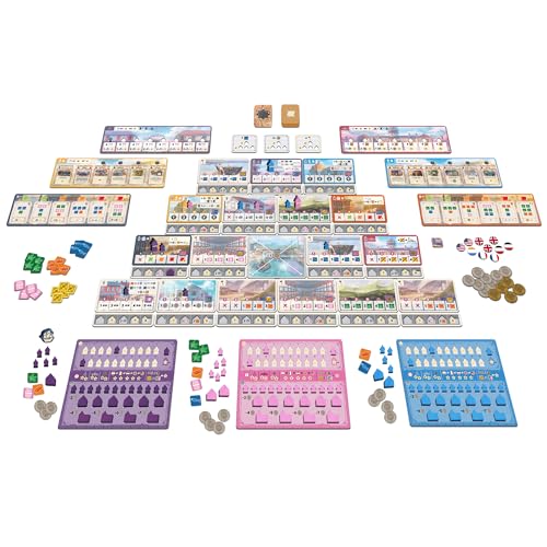 Synapses Games | Yokohama | Strategy Board Game | Worker Placement Set in Japan | 2 to 4 Players | 90 Minutes | Ages 14+ - Image 3