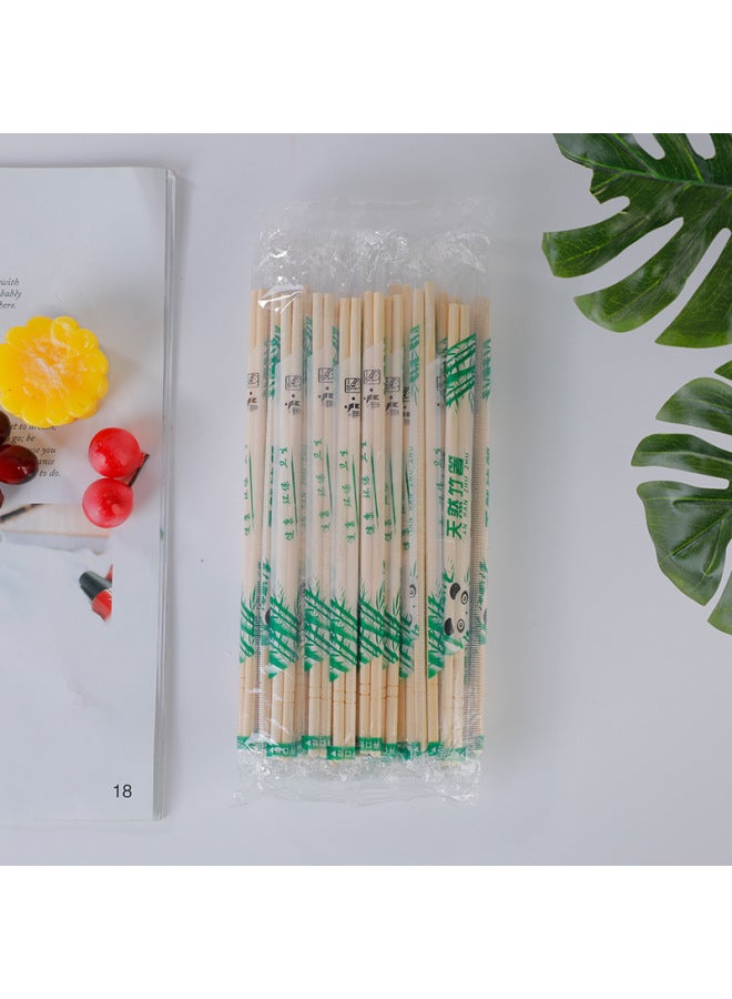 Chopsticks Disposable Restaurant Household Bamboo Chopsticks Commercial Delivery Convenient Hygienic Cheap Special Fast Food Take-out Chopsticks-Color:6.0X225mm-Specifications:1000 Pairs - Image 3