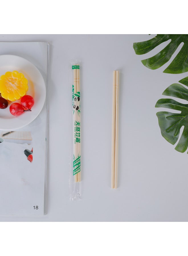 Chopsticks Disposable Restaurant Household Bamboo Chopsticks Commercial Delivery Convenient Hygienic Cheap Special Fast Food Take-out Chopsticks-Color:6.0X225mm-Specifications:1000 Pairs - Image 5