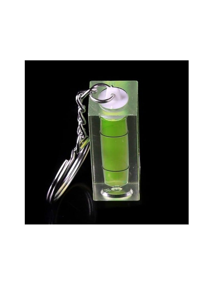 ABBASALI 1 Pc Mini Square Spirit Level Key Ring Key Chain Tool - Image 4