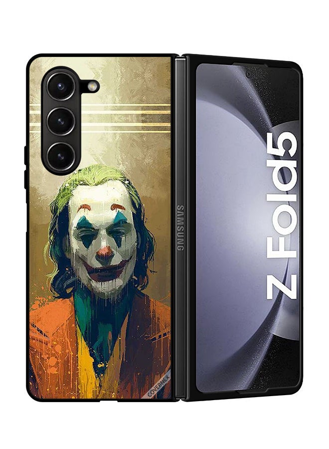 Covernex Protective Case Cover For Samsung Galaxy Z Fold 5 Joker Paint Art - Image 1