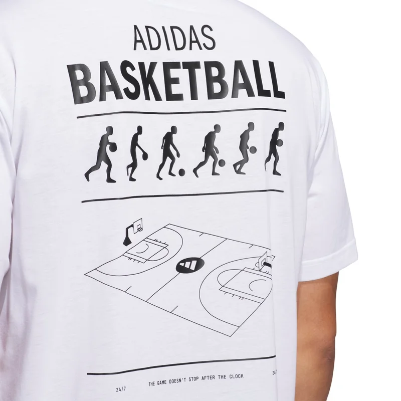 Adidas BB CATEGORY M T White Originals Men T-SHIRTS