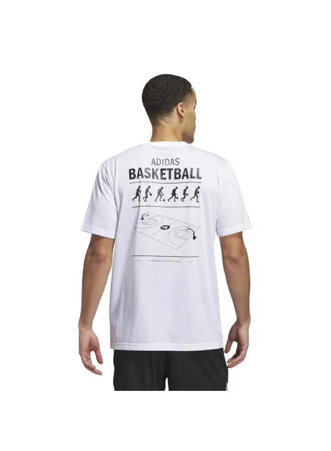 Adidas BB CATEGORY M T White Originals Men T-SHIRTS