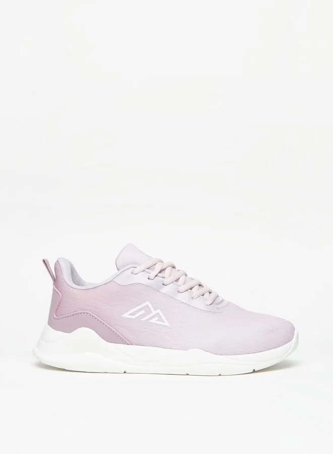 Oaklan by Shoexpress Women's Textured Lace-Up Sports Shoes