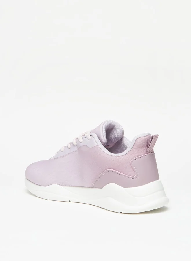 Oaklan by Shoexpress Women's Textured Lace-Up Sports Shoes