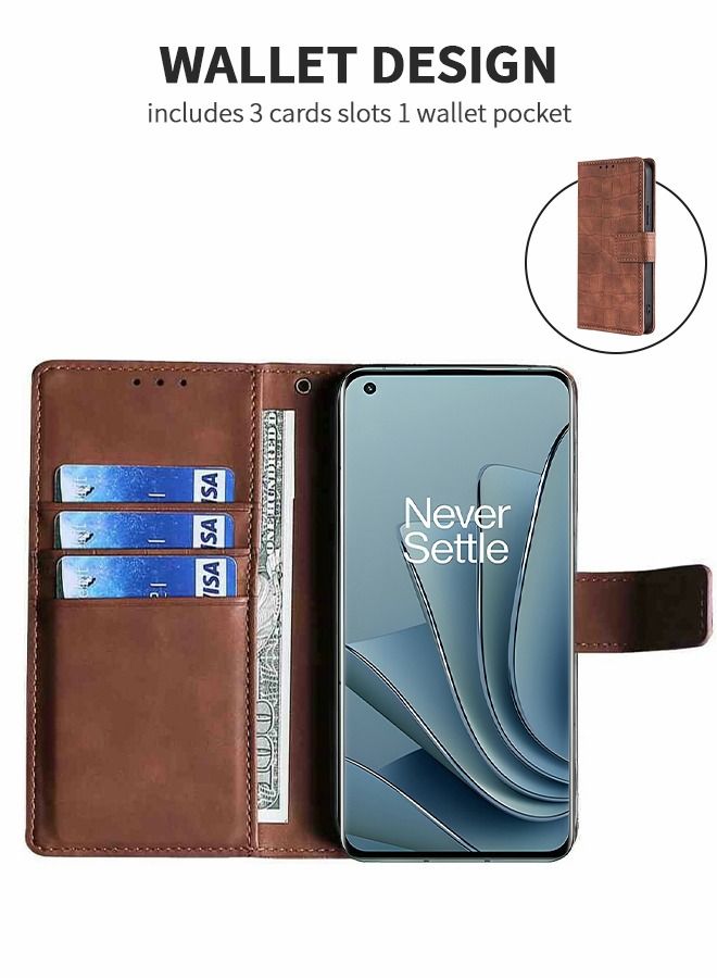 GROIC Phone Cover for Oneplus 9RT 6.62 Inch Wallet Folio Case, Premium Crocodile Pattern PU Leather Slim Fit Cover for Oneplus 9RT, Shock Resistant - Image 2