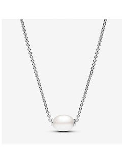 Pandora Choker Necklace with a Freshwater Cultured Pearl Pendant