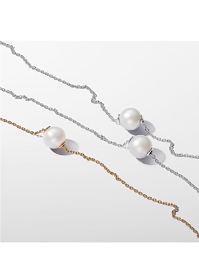 Pandora Violet - Pandora Choker Necklace with a Freshwater Cultured Pearl Pendant - Image 1