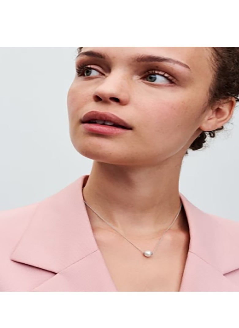 Pandora Violet - Pandora Choker Necklace with a Freshwater Cultured Pearl Pendant - Image 1