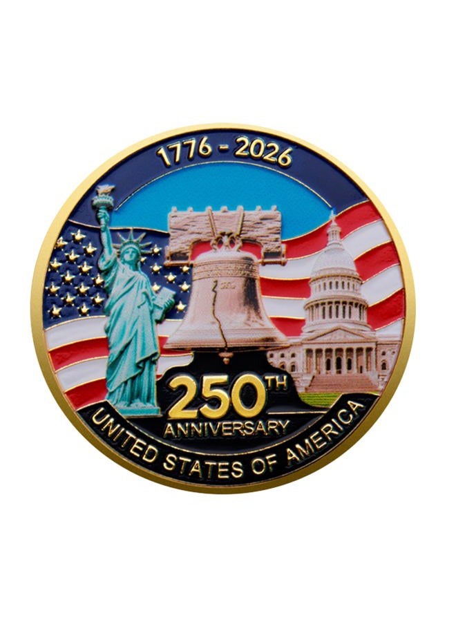 blinkee 1776 to 2026 United States 250th Anniversary Commemorative Coin - Image 1