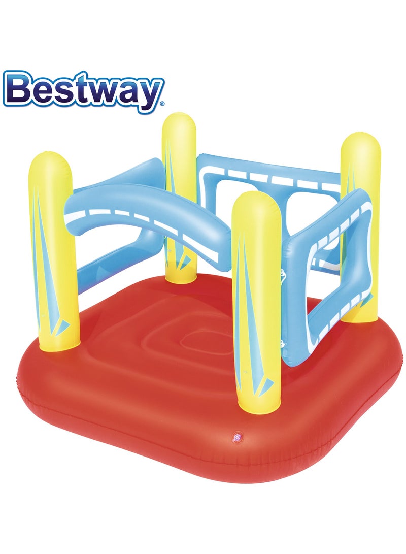 Bestway Inflatable Bouncer Bouncestastic 157x147x119cm | Inflatable Bouncer | Jumping Castle for Outdoor Play | Suitable for Ages 3+ - Image 1