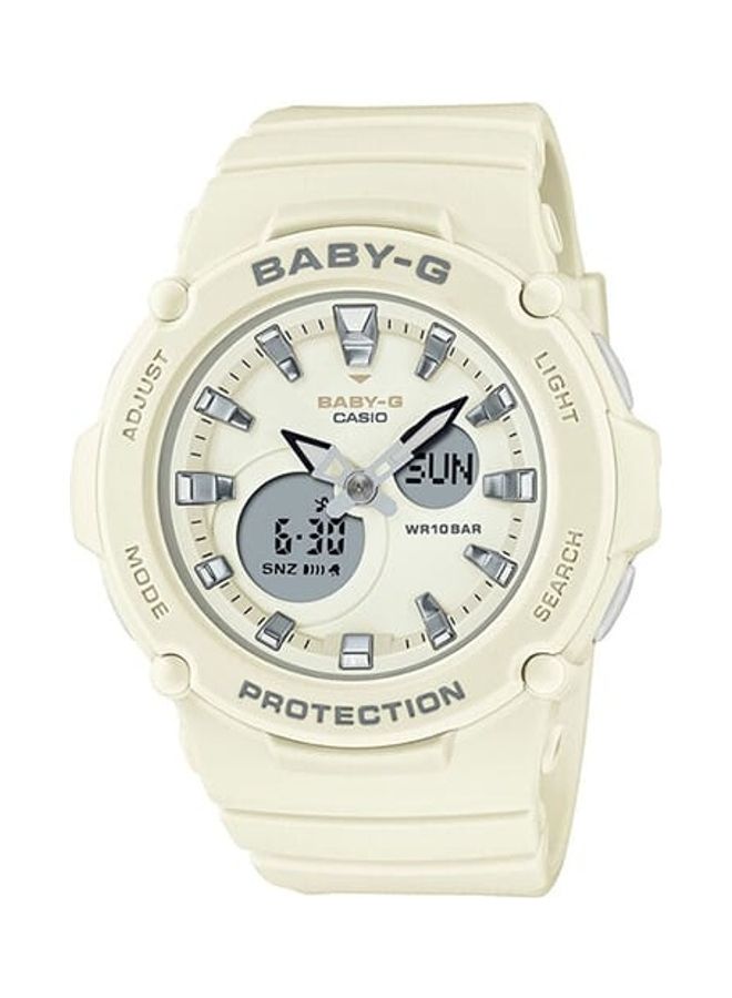 CASIO Women Baby-G Women White Dial Resin Band Digital Analog Watch BGA-275-7ADR - Image 1