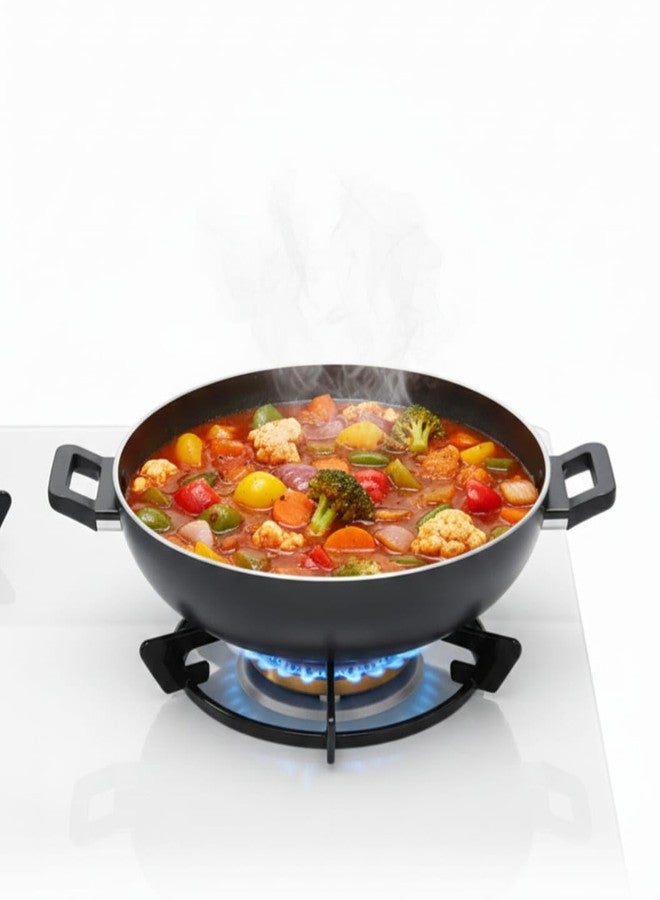 Non-Stick Kadai with Dual Handles, - Image 1