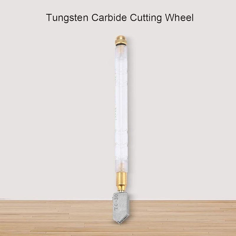 Tungsten Carbide Glass Cutter with Oil Feed and Plastic Handle - Image 5