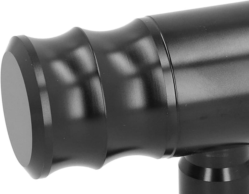 Gear Shift Knob, Aluminum Alloy, Black Universal Fit, Durable Car Interior Upgrade - Easy Installation, High Strength, Compatible with Most Vehicles - Image 2