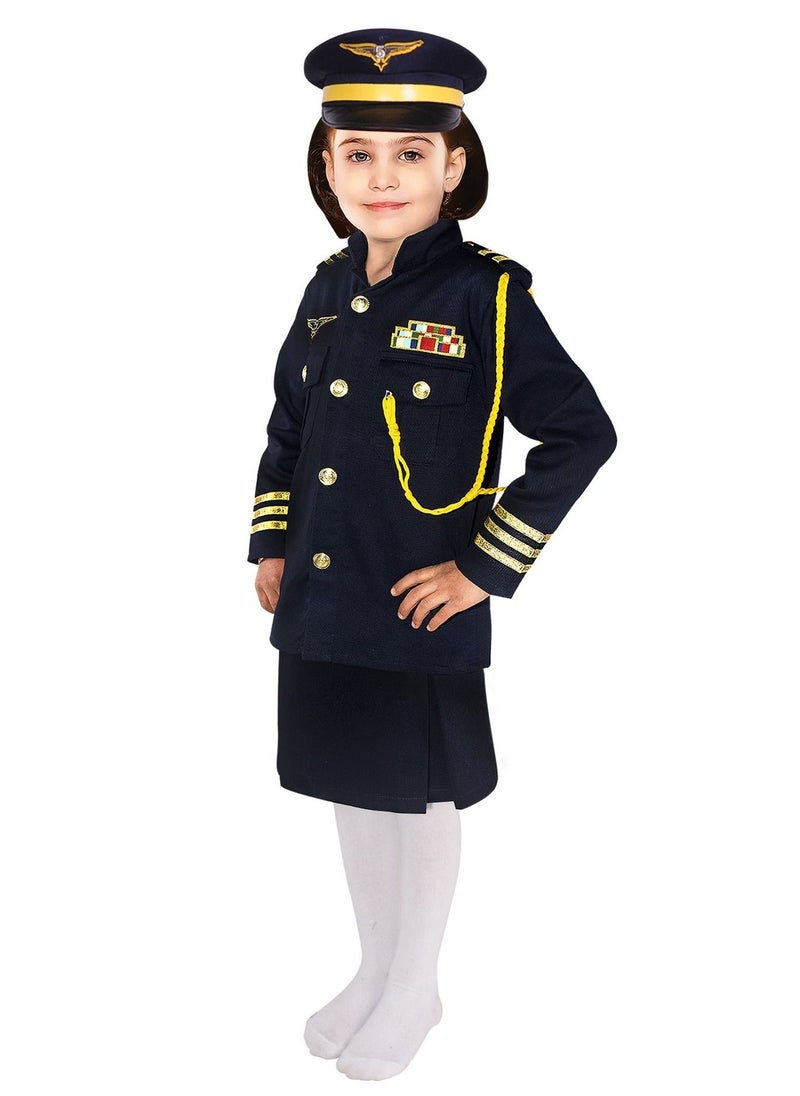 costumax Female Pilot Costume For Girls  - Image 1