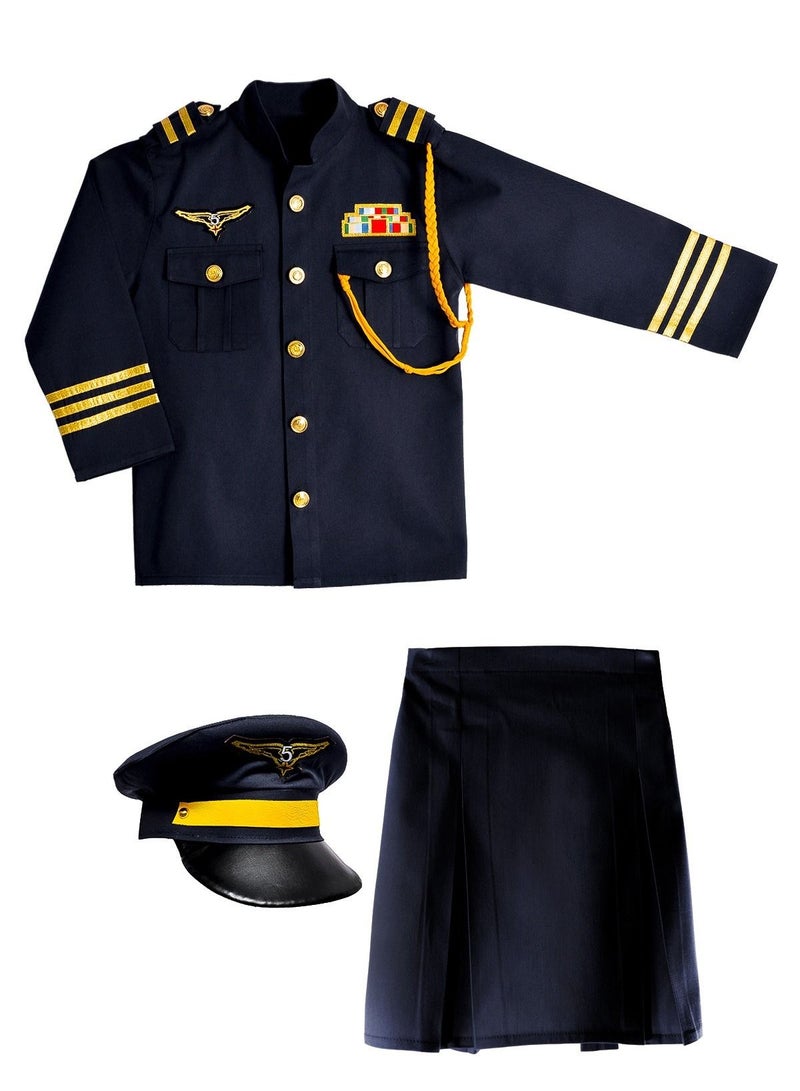 costumax Female Pilot Costume For Girls - Image 3