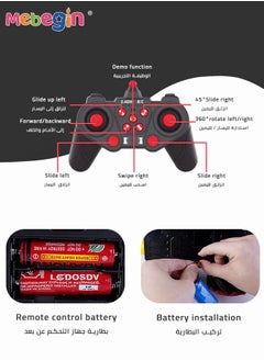 MEBEGIN Remote Control Car Toy with Light and Music, 2.4 GHz Double Side Radio Control Drift Race Car, Gesture Sensing RC Stunt Car, Suitable for Various Roads, Ideal Gift for Kids Aged 8+  - Image 5