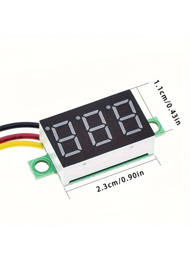 Mini DC 0.28 Inch Green LED Digital Voltmeter 12V Auto Car Mobile Power Voltage Tester Detector - Image 2