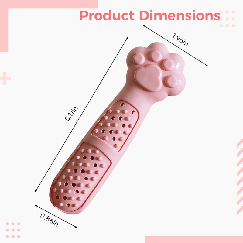Interactive Cat Chew Toy, Cat Toothbrush Catnip Toy for Kitten Teeth Cleaning - Image 3