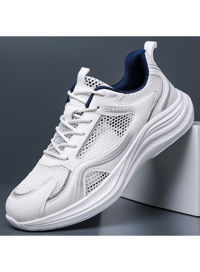 Men Sport Casual Shoes Low Top Walk Athletic Comfortable Lightweight Non-Slip Sneakers - Image 2