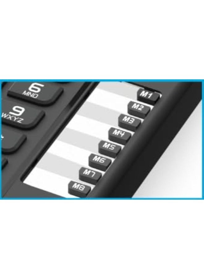 ألكاتل تليفون سلكي T76- اسود - Image 2